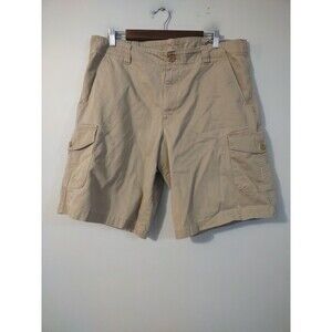 The North Face Men’s Shorts Tan Tag Says 38 Measure 36 Cargo Hiking Utility Flaw